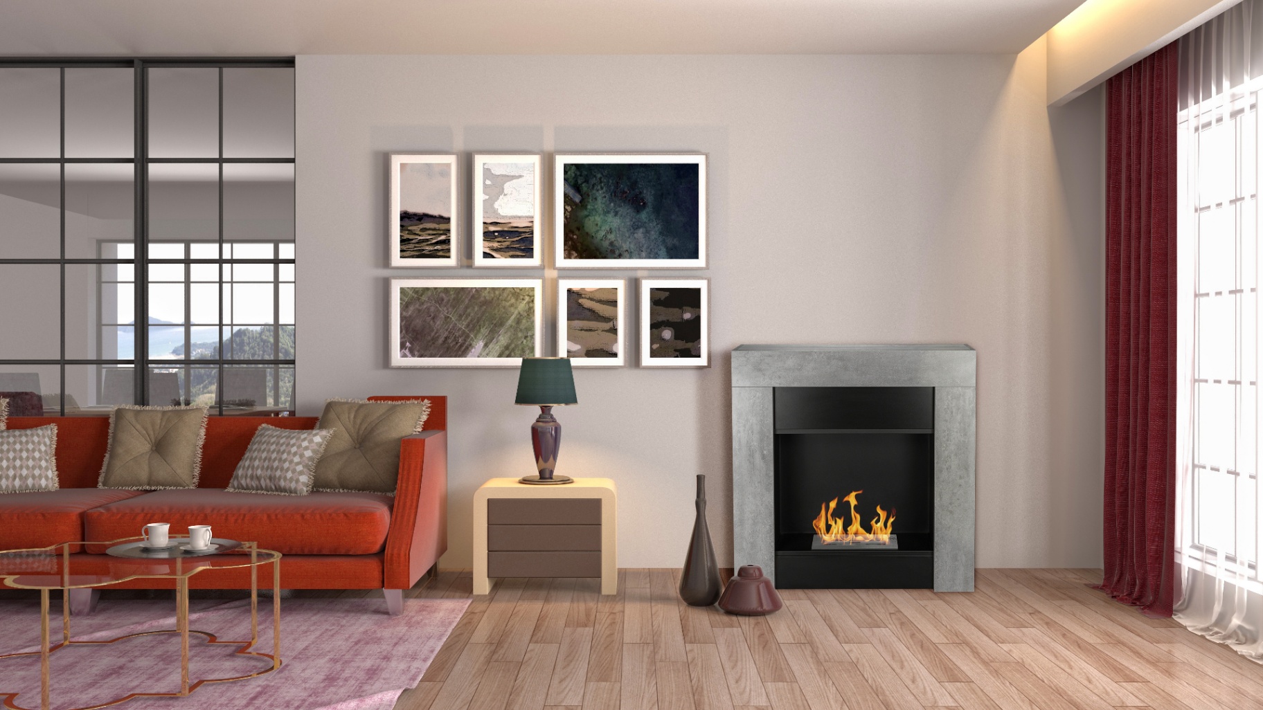 Freestanding Concrete Loft